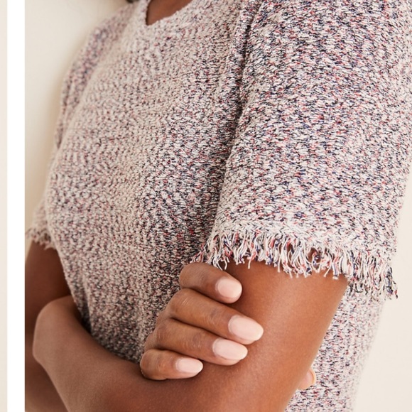 Ann Taylor Fringe Tweed Dress - Picture 6 of 6